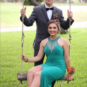 Green prom dress
